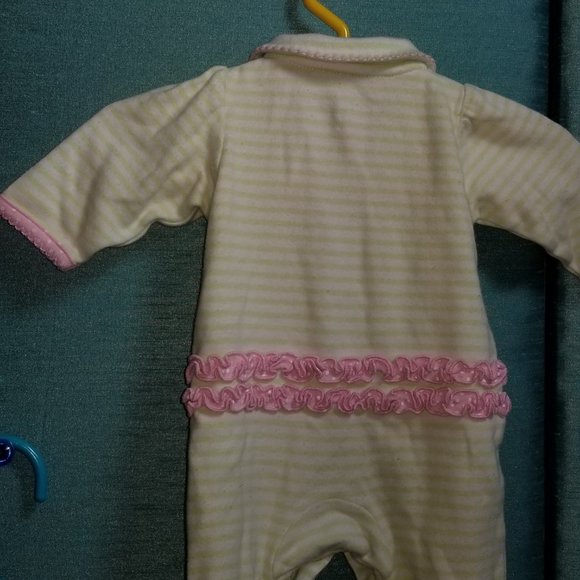 Newborn Girls Pajama Trio - Picture 8 of 8